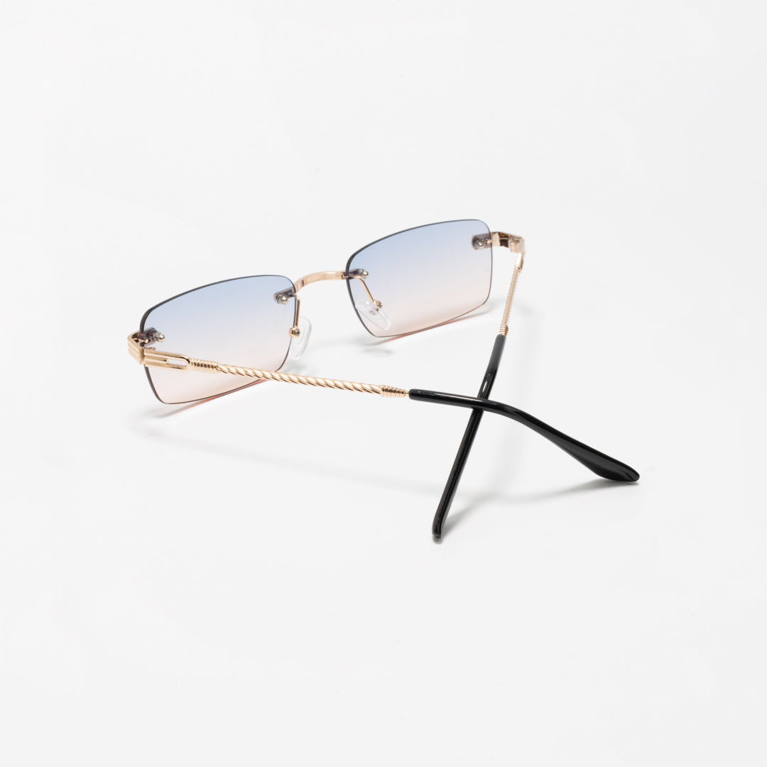 MODEL LUXE SHADED BLUE/GOLD