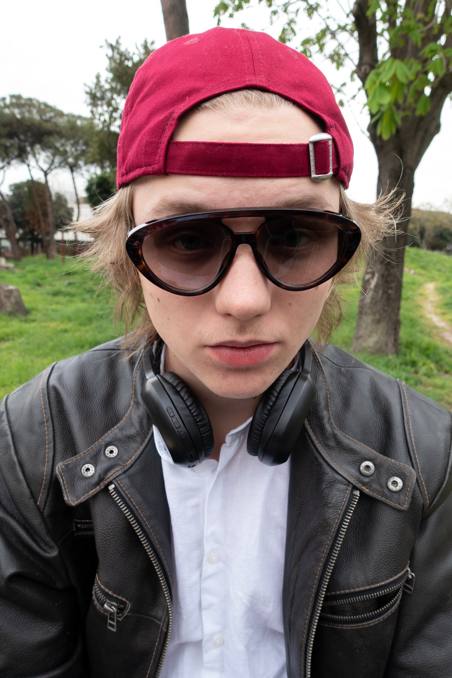 MODEL MASK SMOKE BROWN/MACULATE