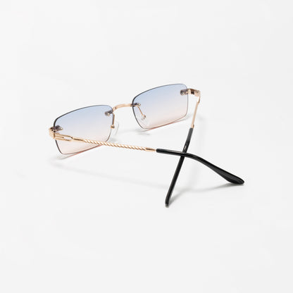 MODEL LUXE SHADED BLUE/GOLD