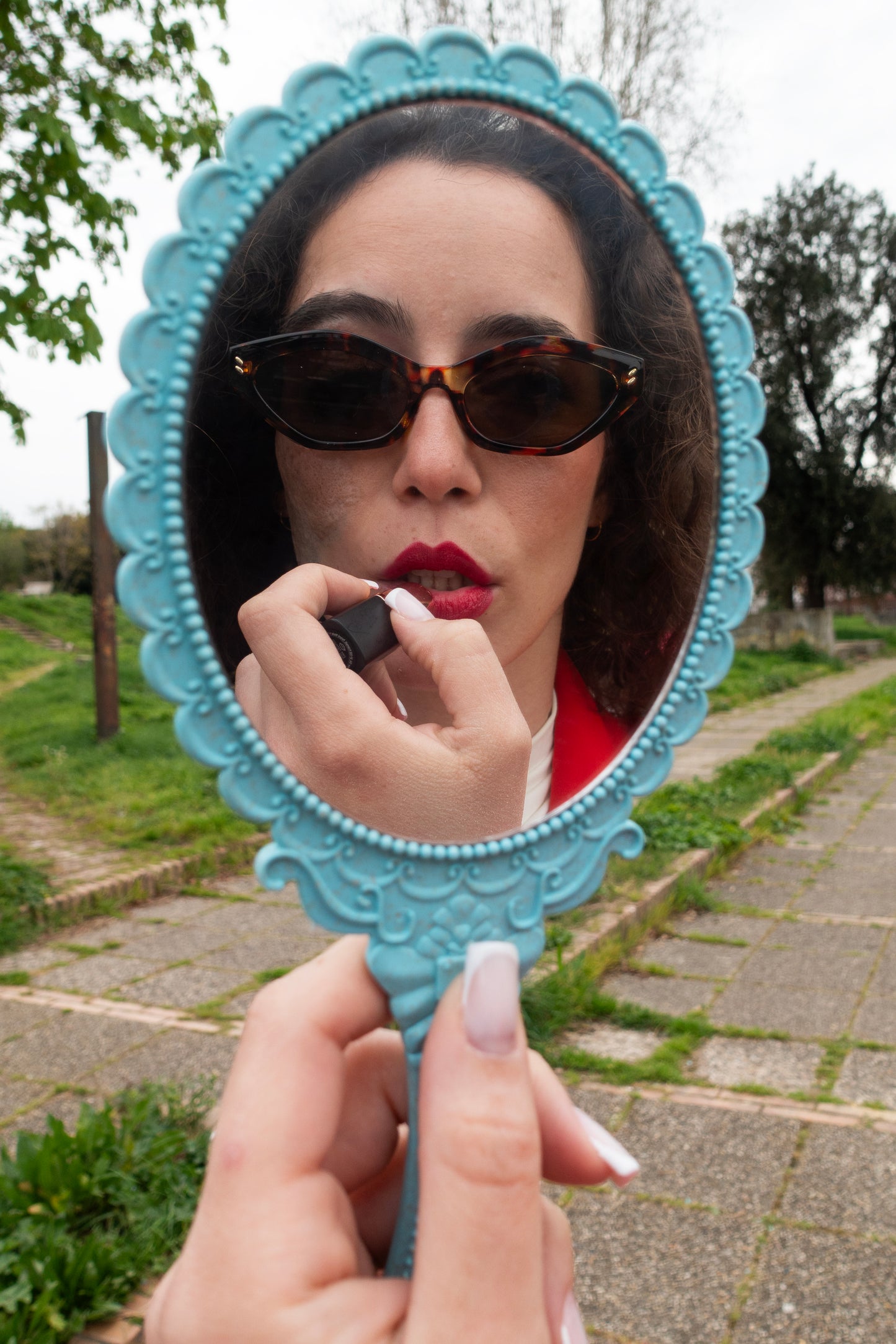 MODEL MIRANDA SMOKE BROWN/MACULATE